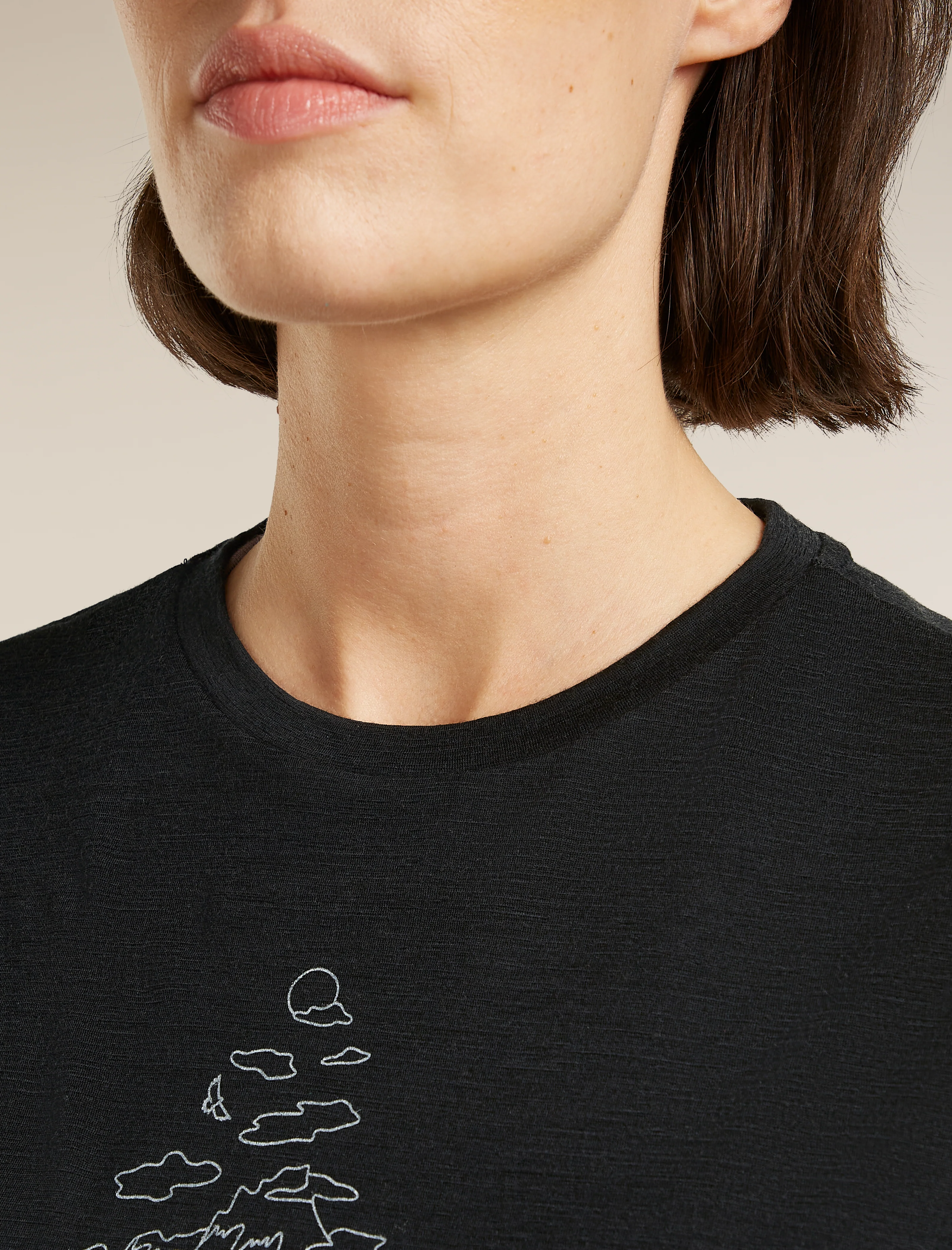 Women's Merino 150 Tech Lite Short Sleeve Tee Hike Path - Image 6