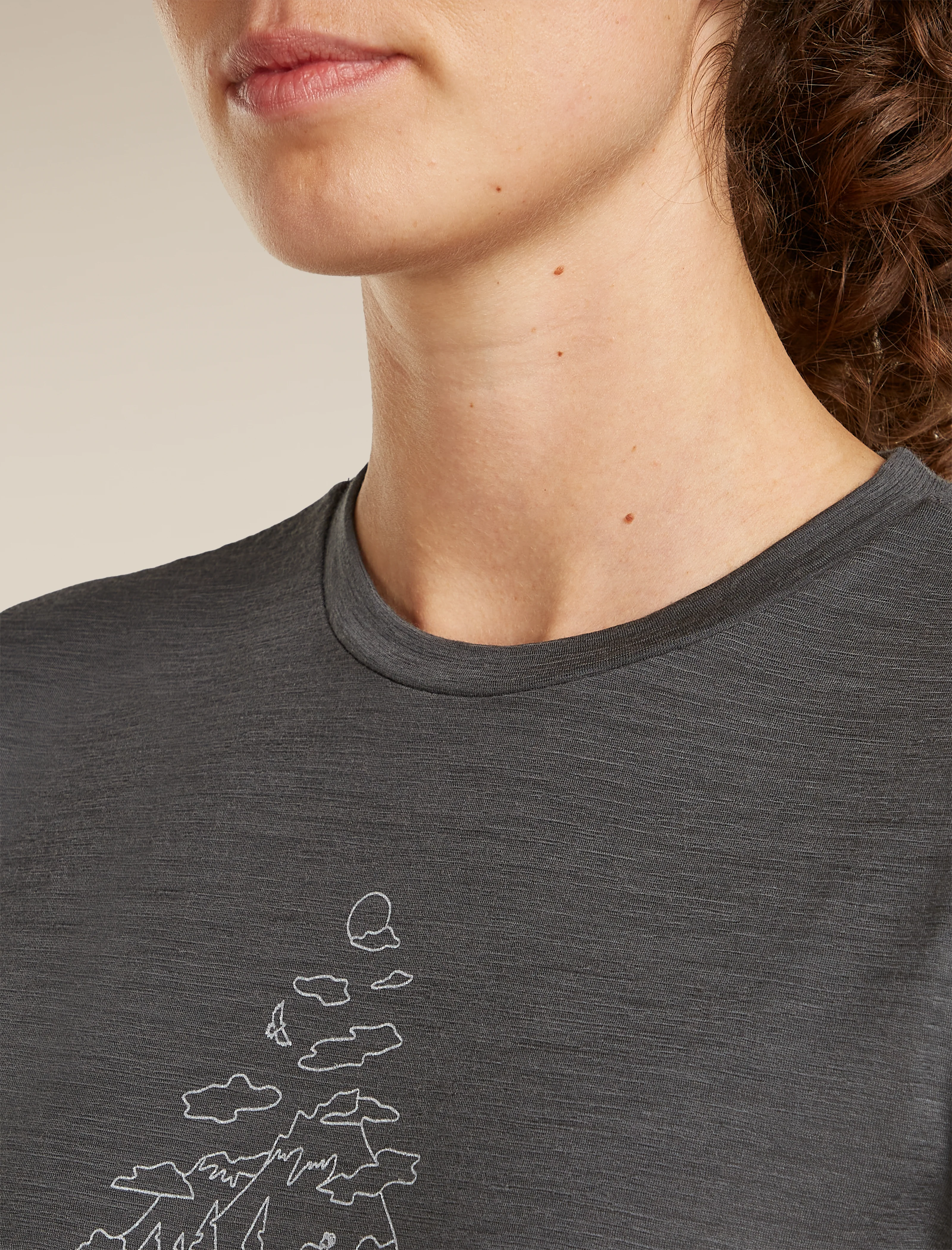 Women's Merino 150 Tech Lite Short Sleeve Tee Hike Path - Image 6
