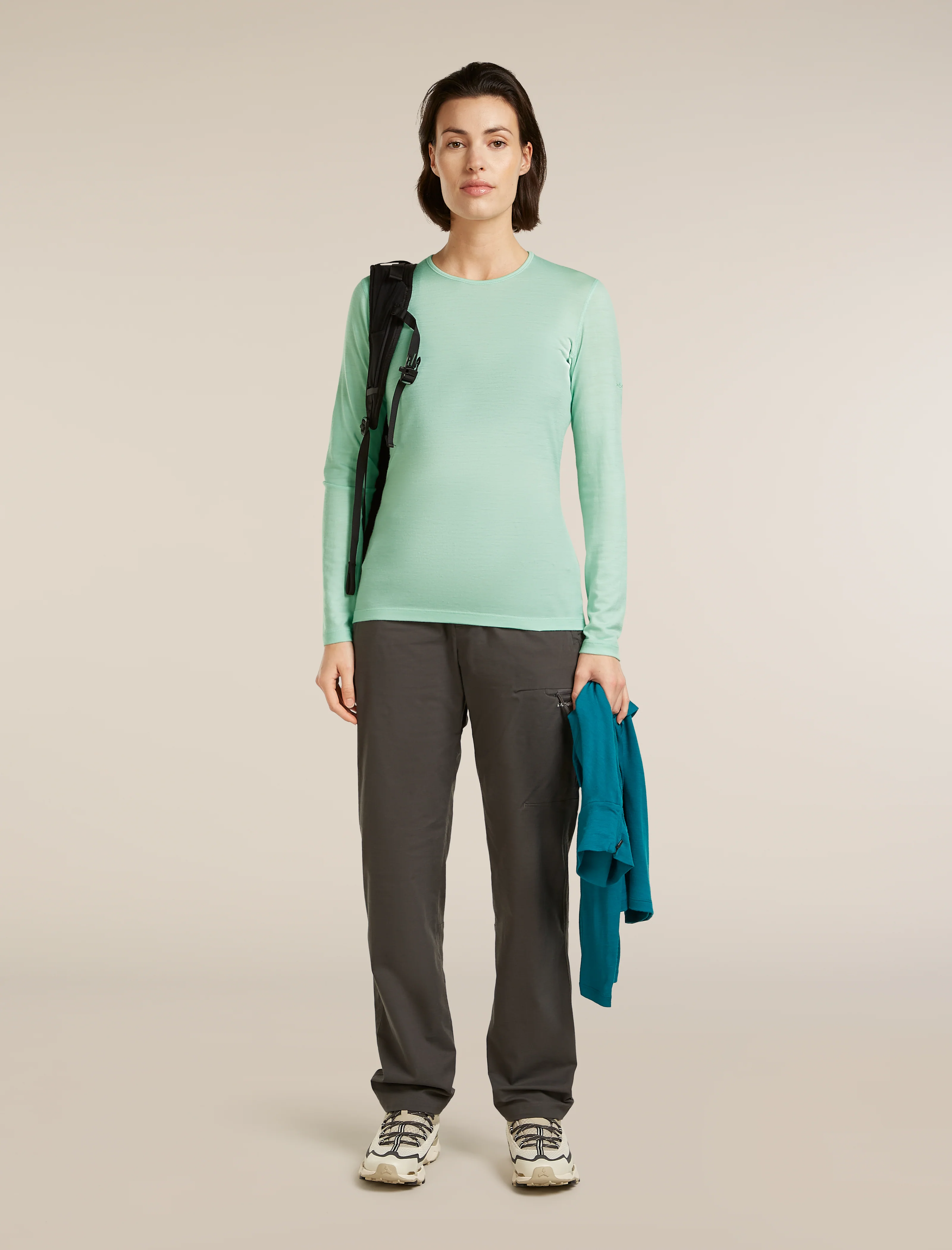Women's Merino 200 Oasis Long Sleeve Crewe - Image 4