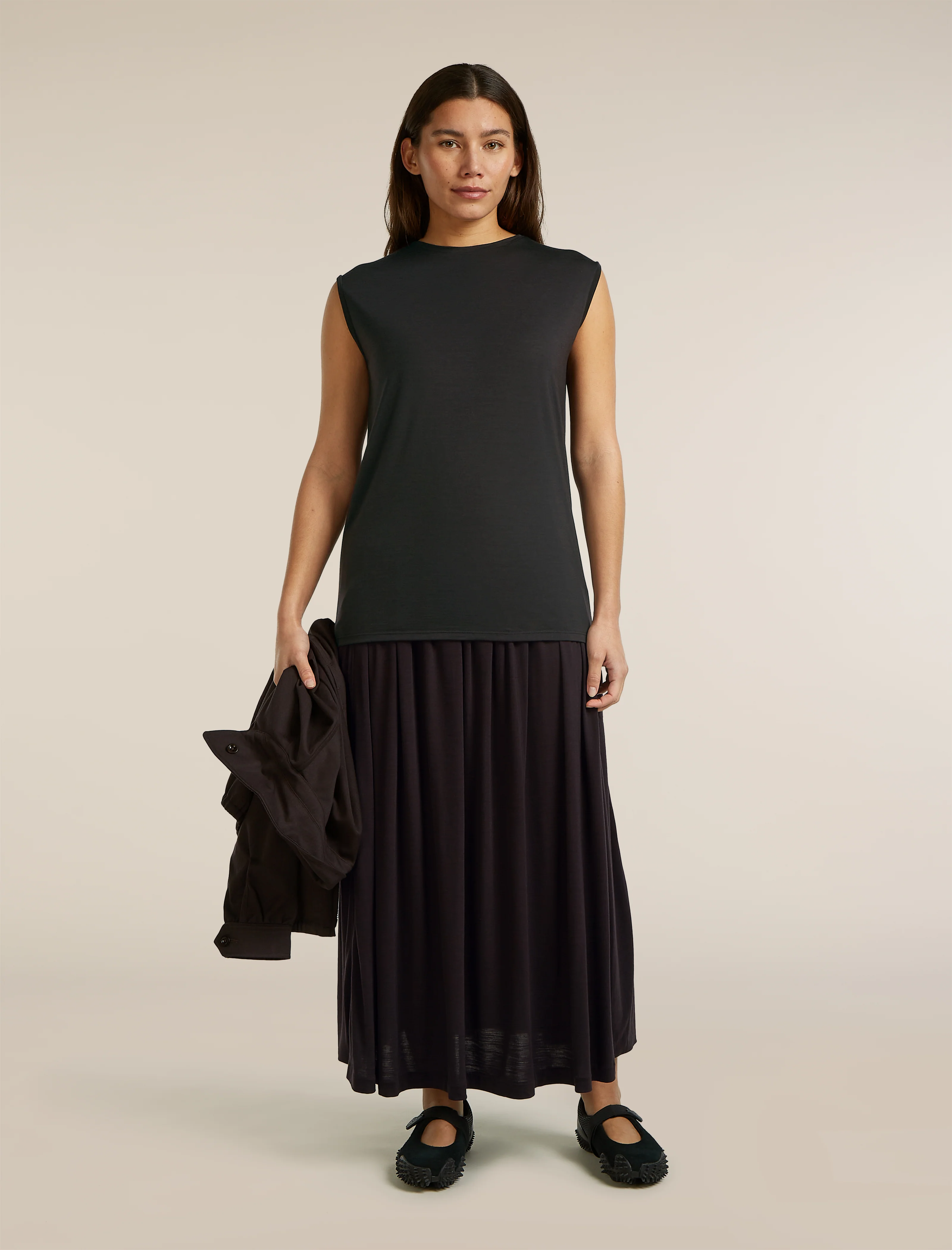 Women's Merino Blend 125 Cool-Lite™ Sleeveless Tee - Image 5