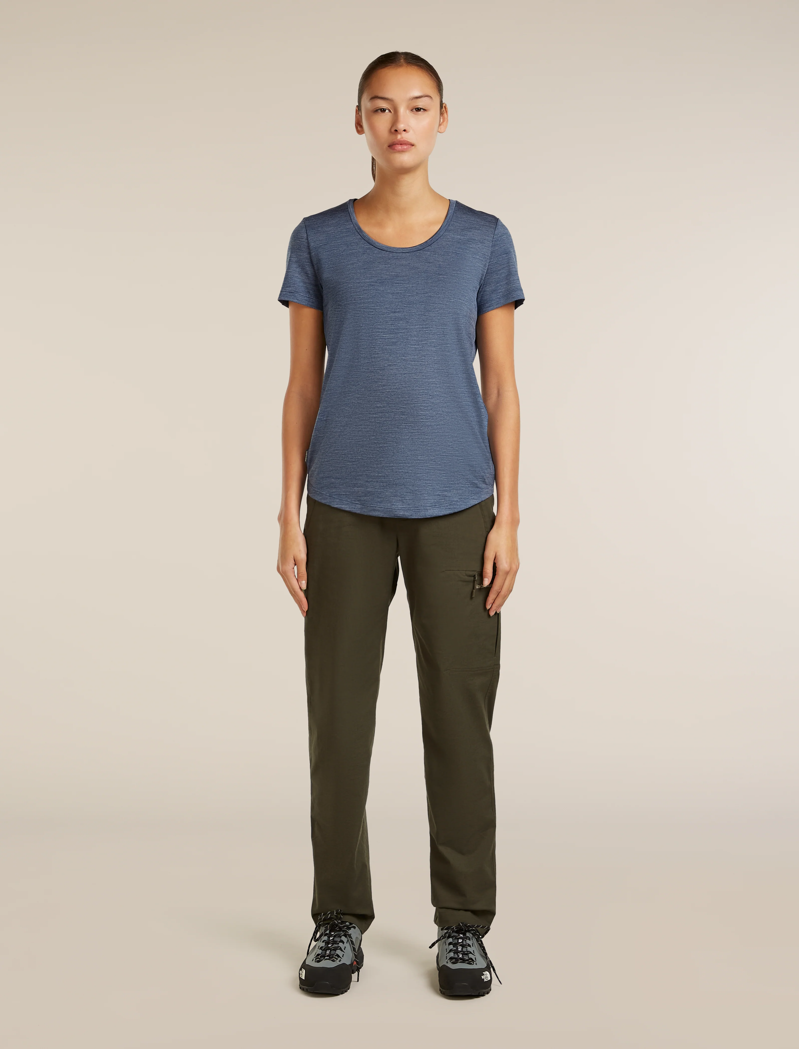 Women's Merino Blend 125 Cool-Lite™ Sphere Short Sleeve Scoop Tee - Image 3