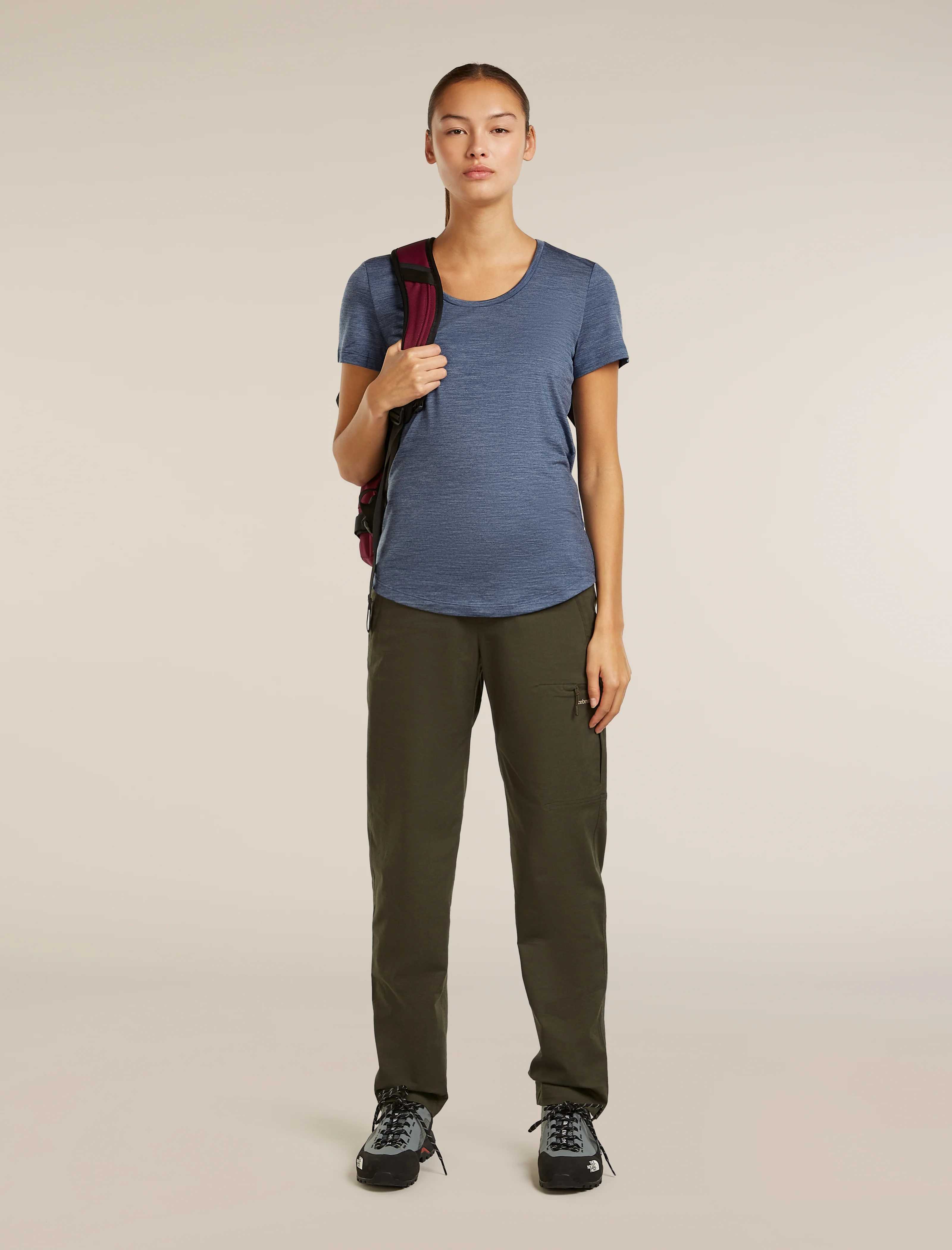 Women's Merino Blend 125 Cool-Lite™ Sphere Short Sleeve Scoop Tee - Image 4