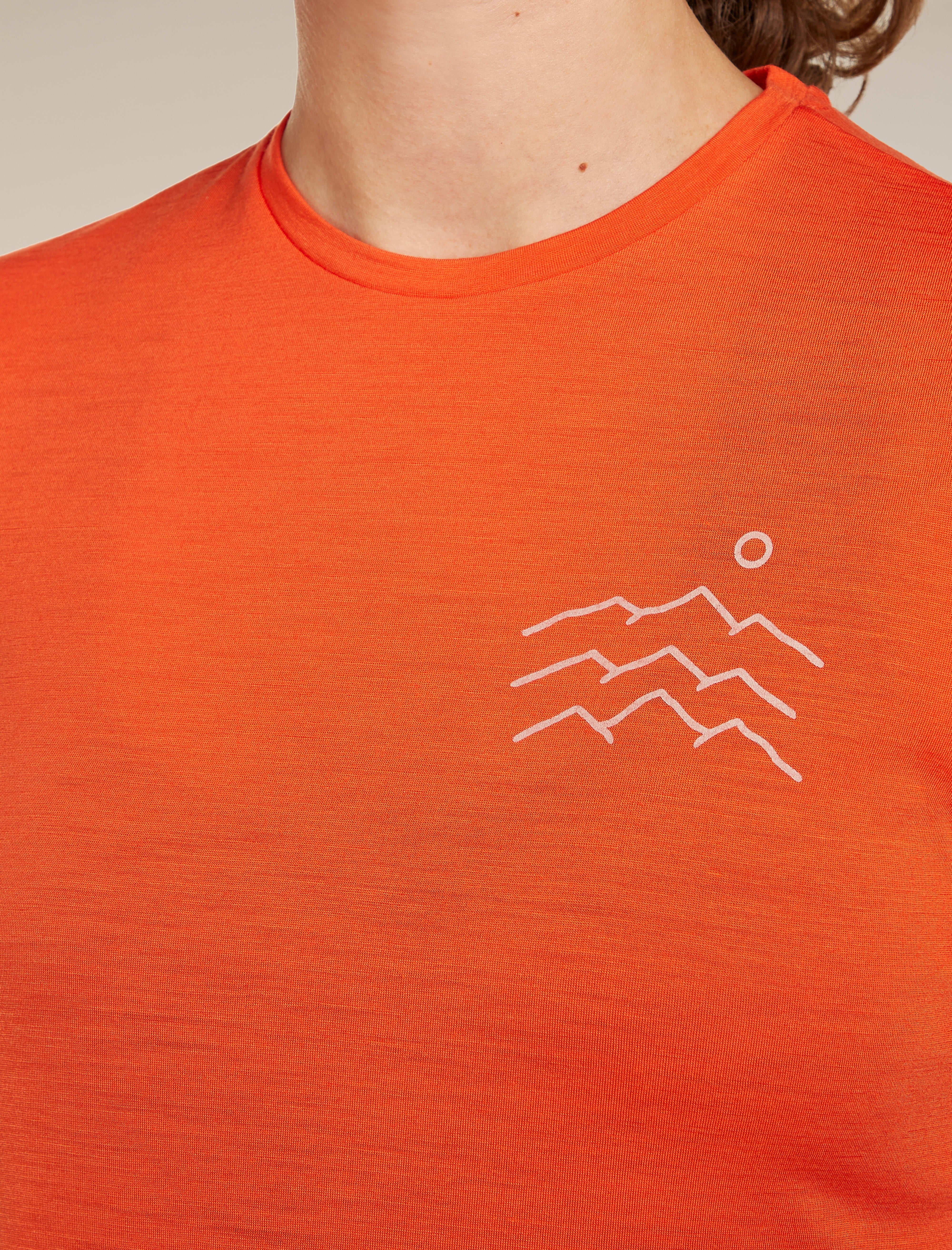Women's Merino Blend 125 Cool-Lite™ Sphere Short Sleeve Tee Across The Peaks - Image 5
