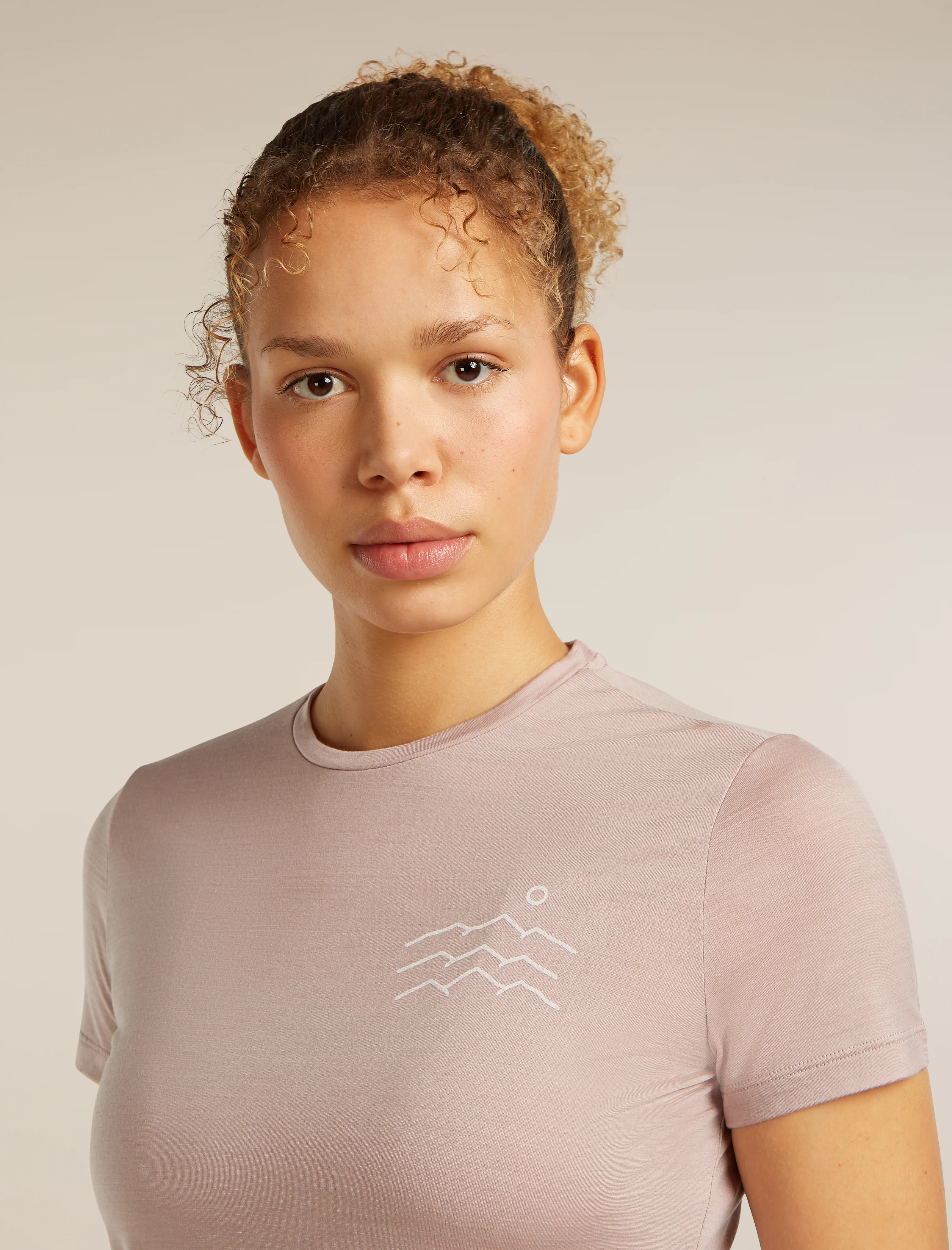 Women's Merino Blend 125 Cool-Lite™ Sphere Short Sleeve T-Shirt Across the Peaks - Image 5