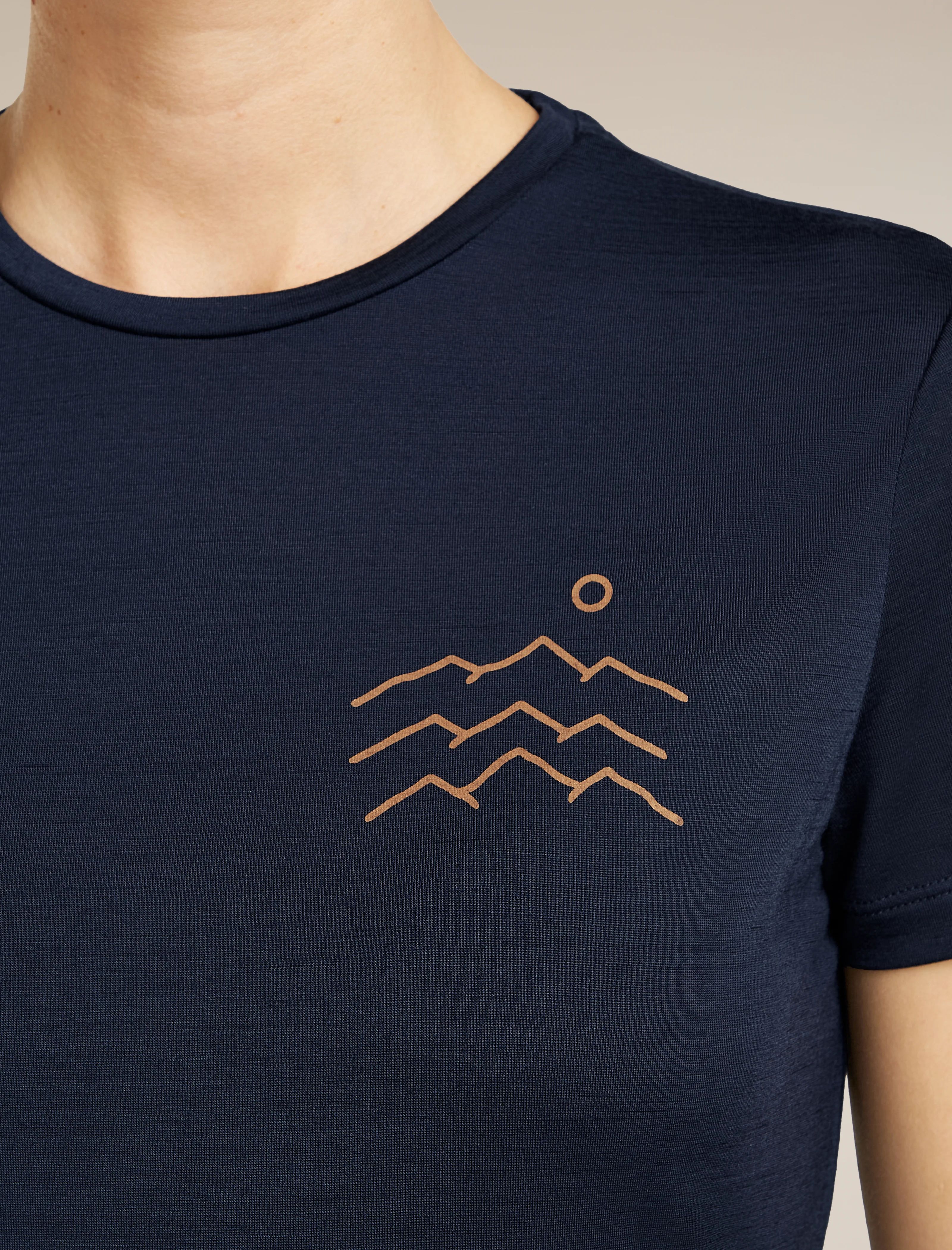Women's Merino Blend 125 Cool-Lite™ Sphere Short Sleeve Tee Across The Peak - Image 5