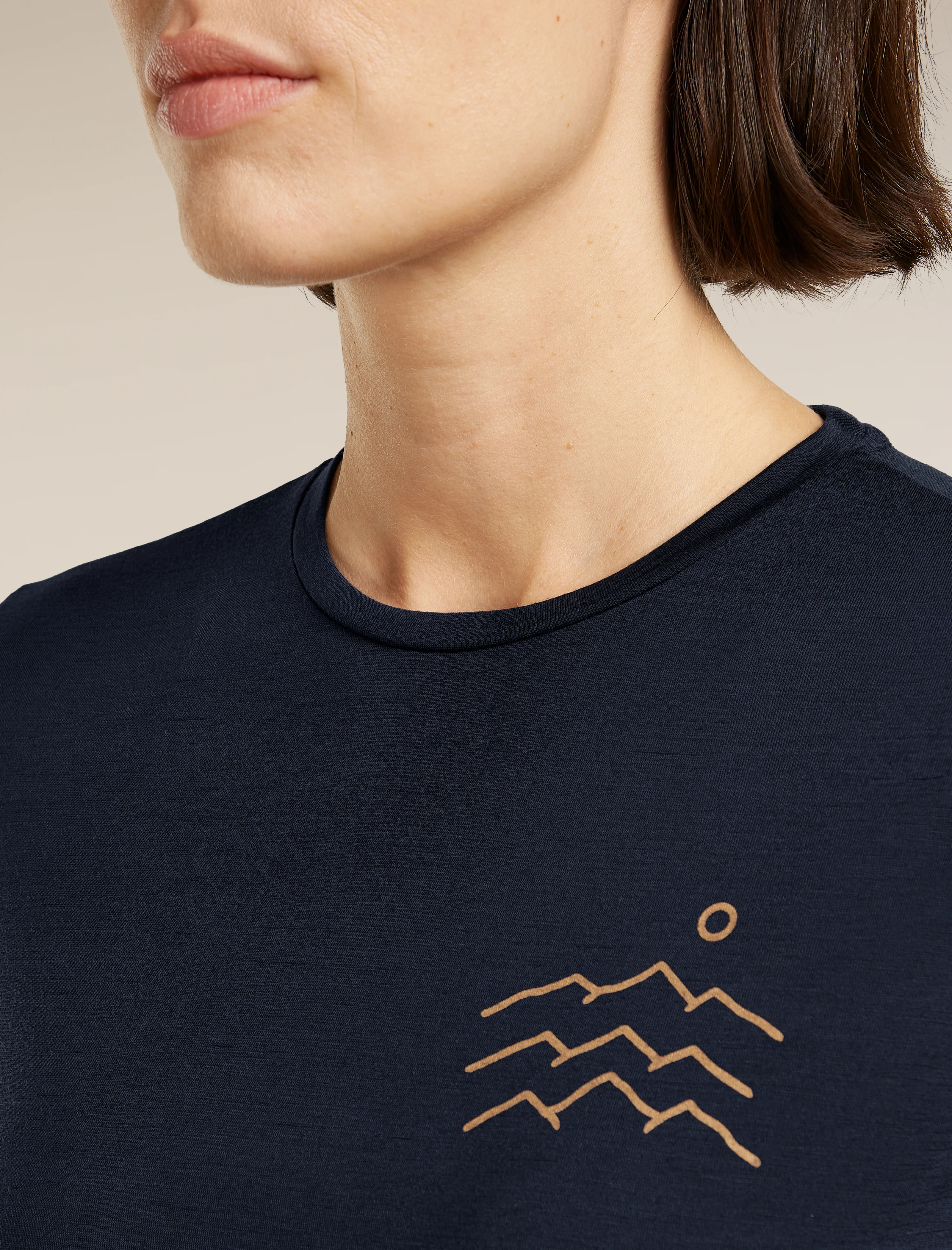 Women's Merino Blend 125 Cool-Lite™ Sphere Short Sleeve Tee Across The Peak - Image 6