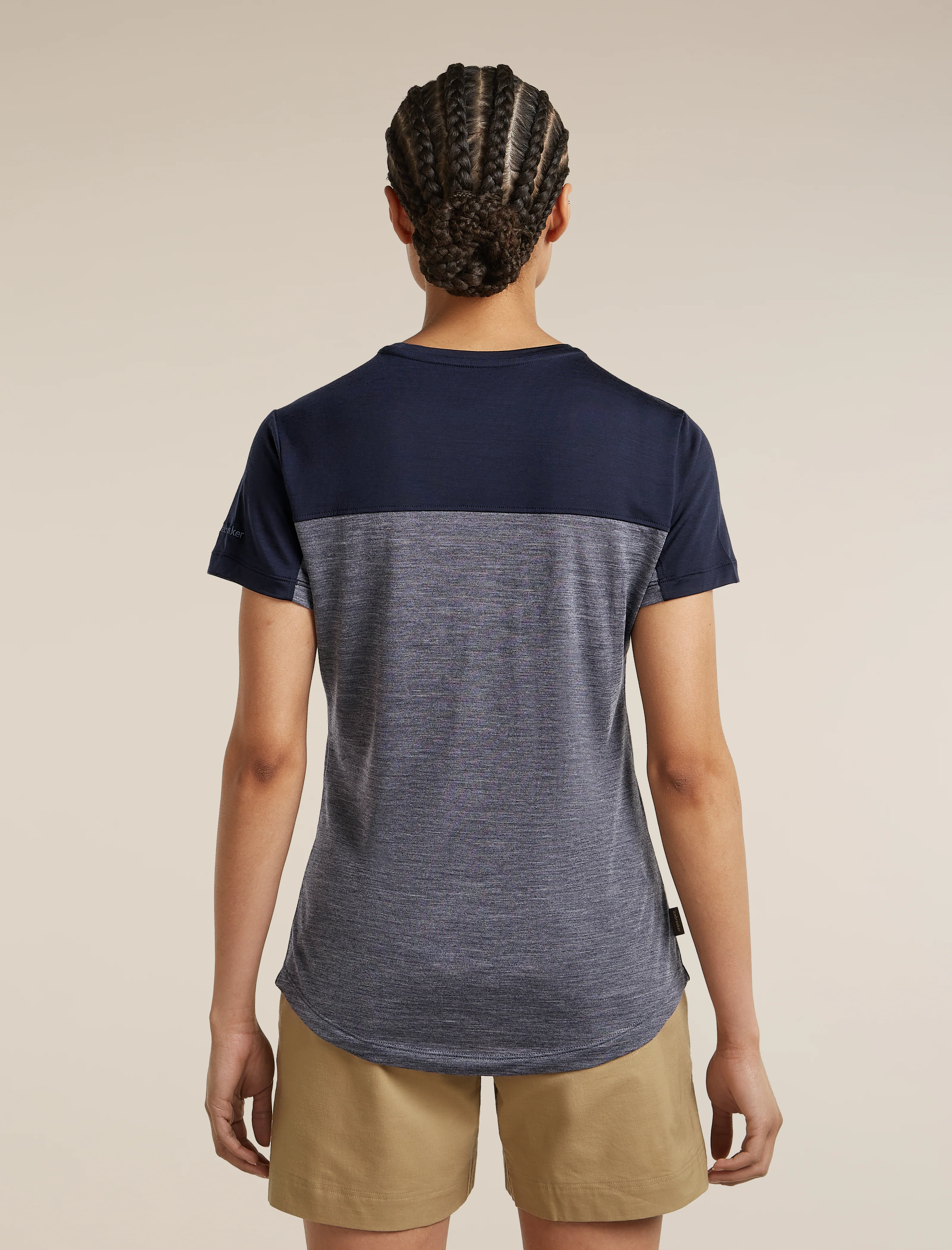 Women's Merino Blend 125 Cool-Lite™ Sphere Short Sleeve Tee Colour Block - Image 2