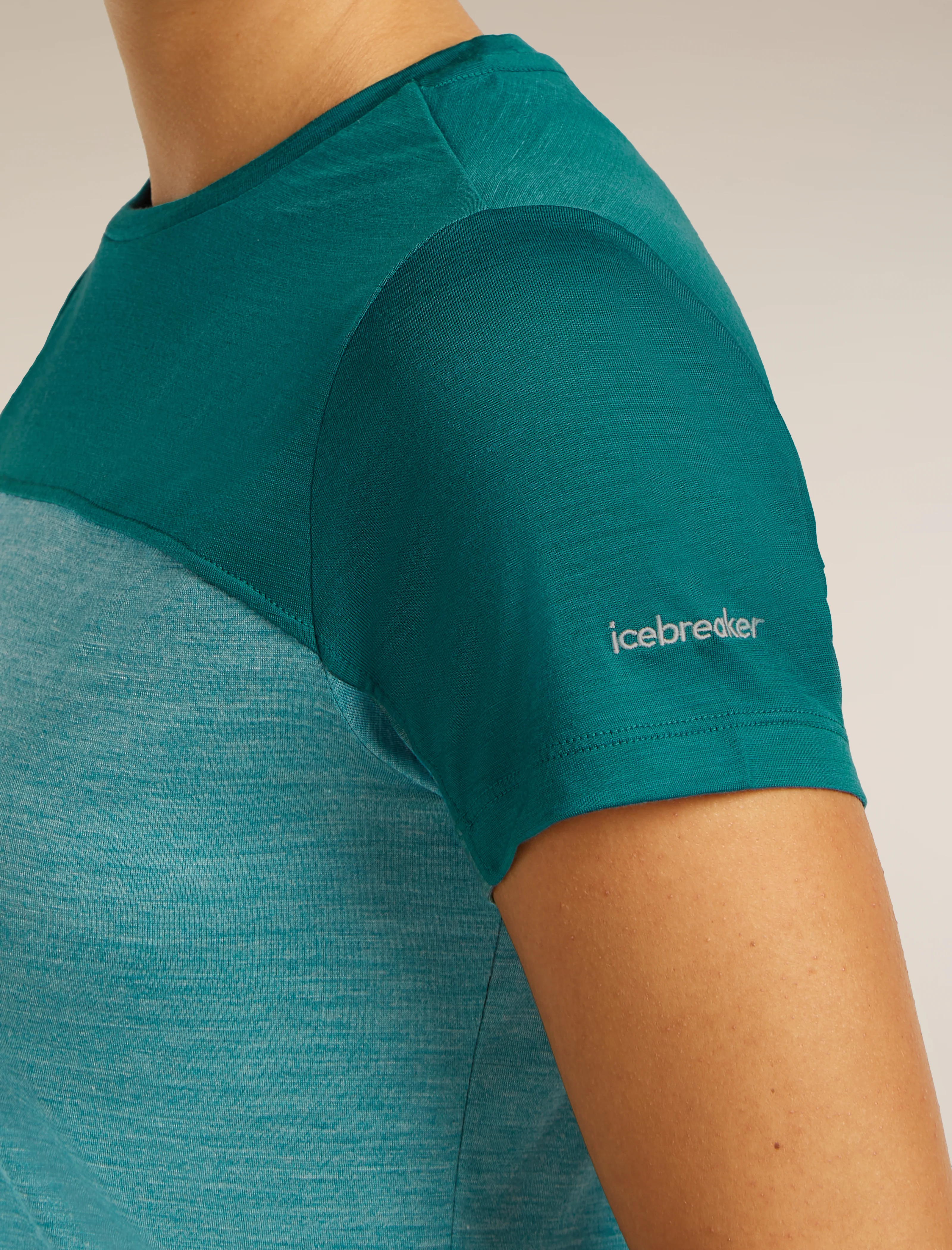 Women's Merino Blend 125 Cool-Lite™ Sphere Short Sleeve Tee Colour Block - Image 7