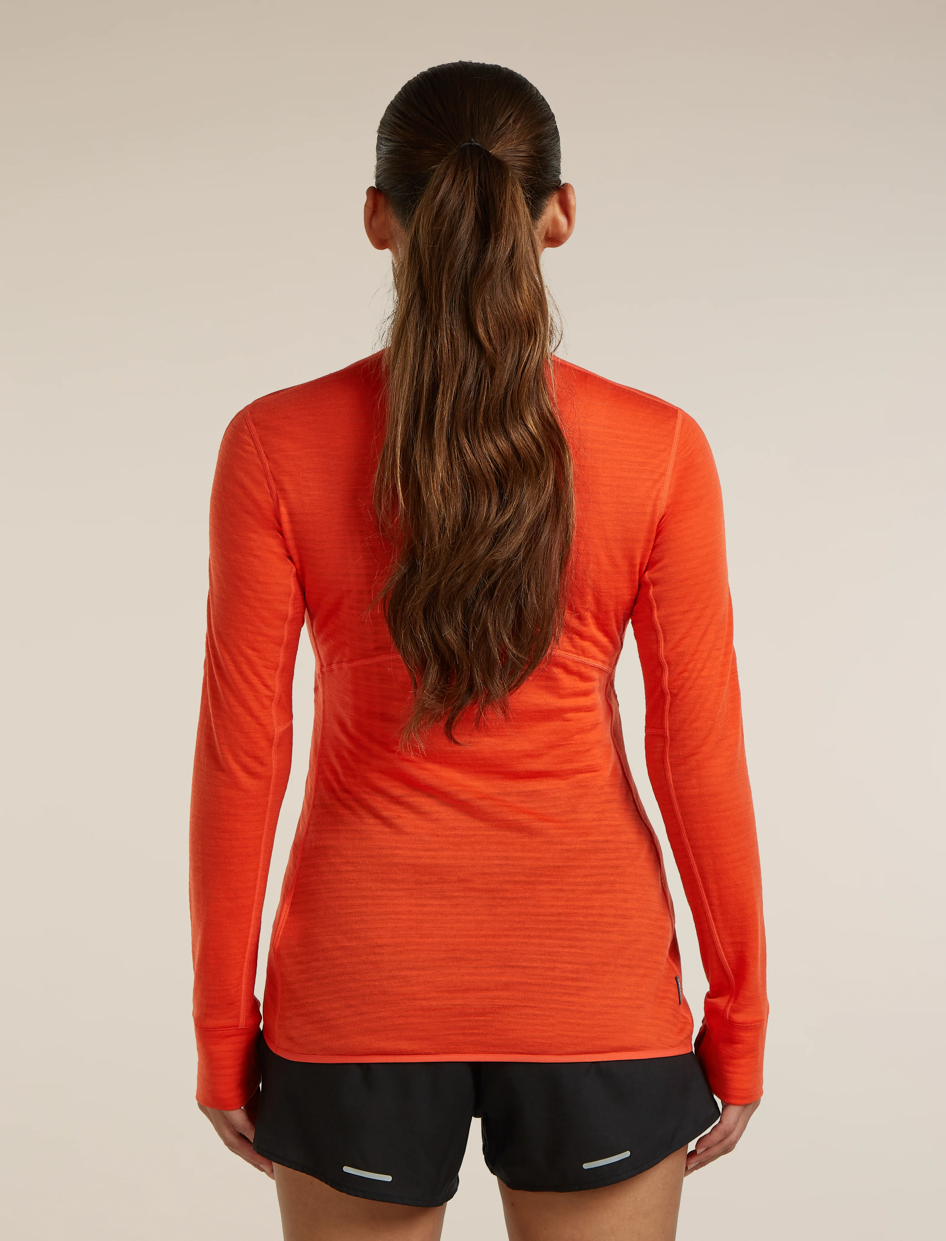 Women's Merino Blend 200 RealFleece™ Descender Long Sleeve Half Zip - Image 2