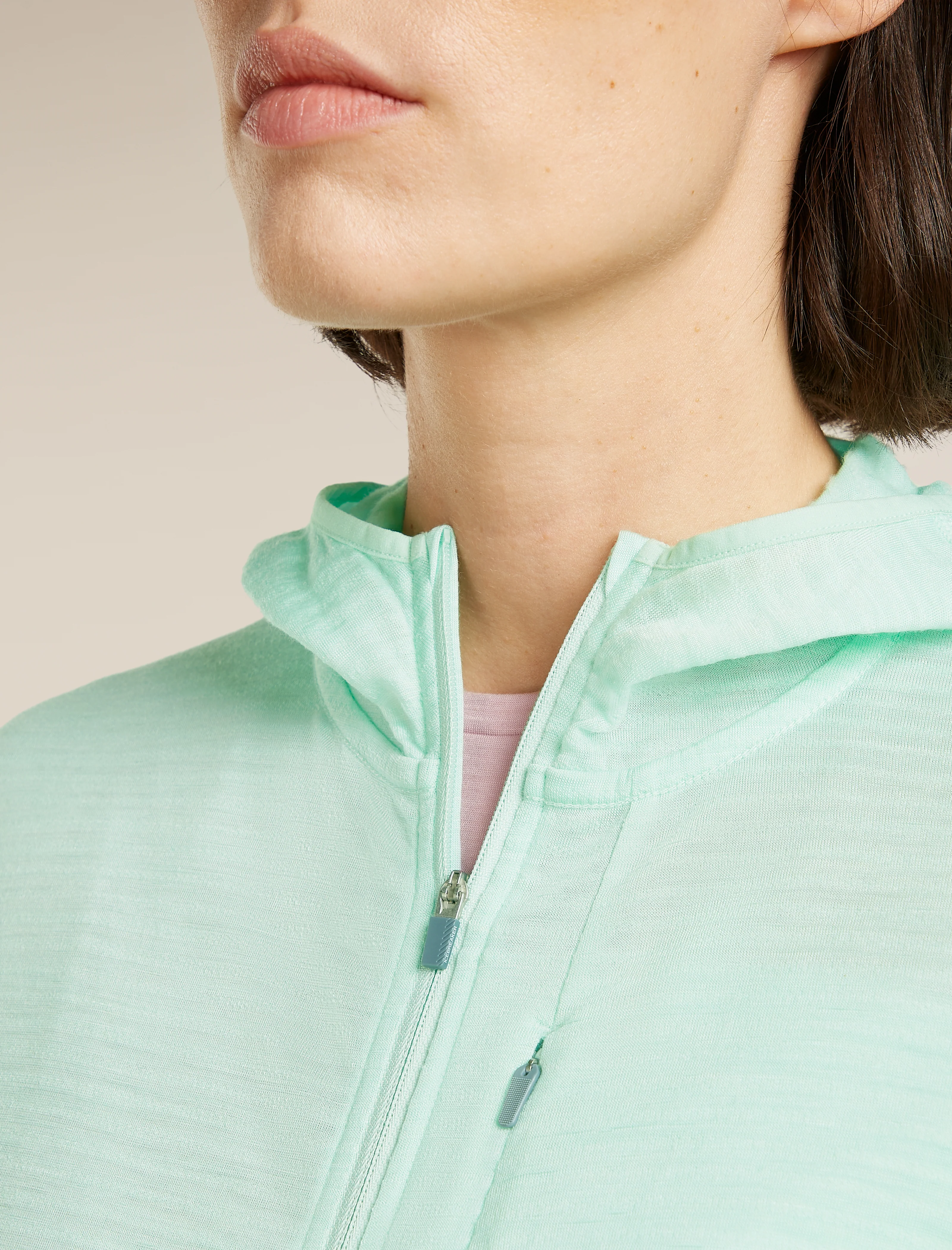 Women's Merino Blend 200 RealFleece™ Descender Long Sleeve Zip Hoodie - Image 6