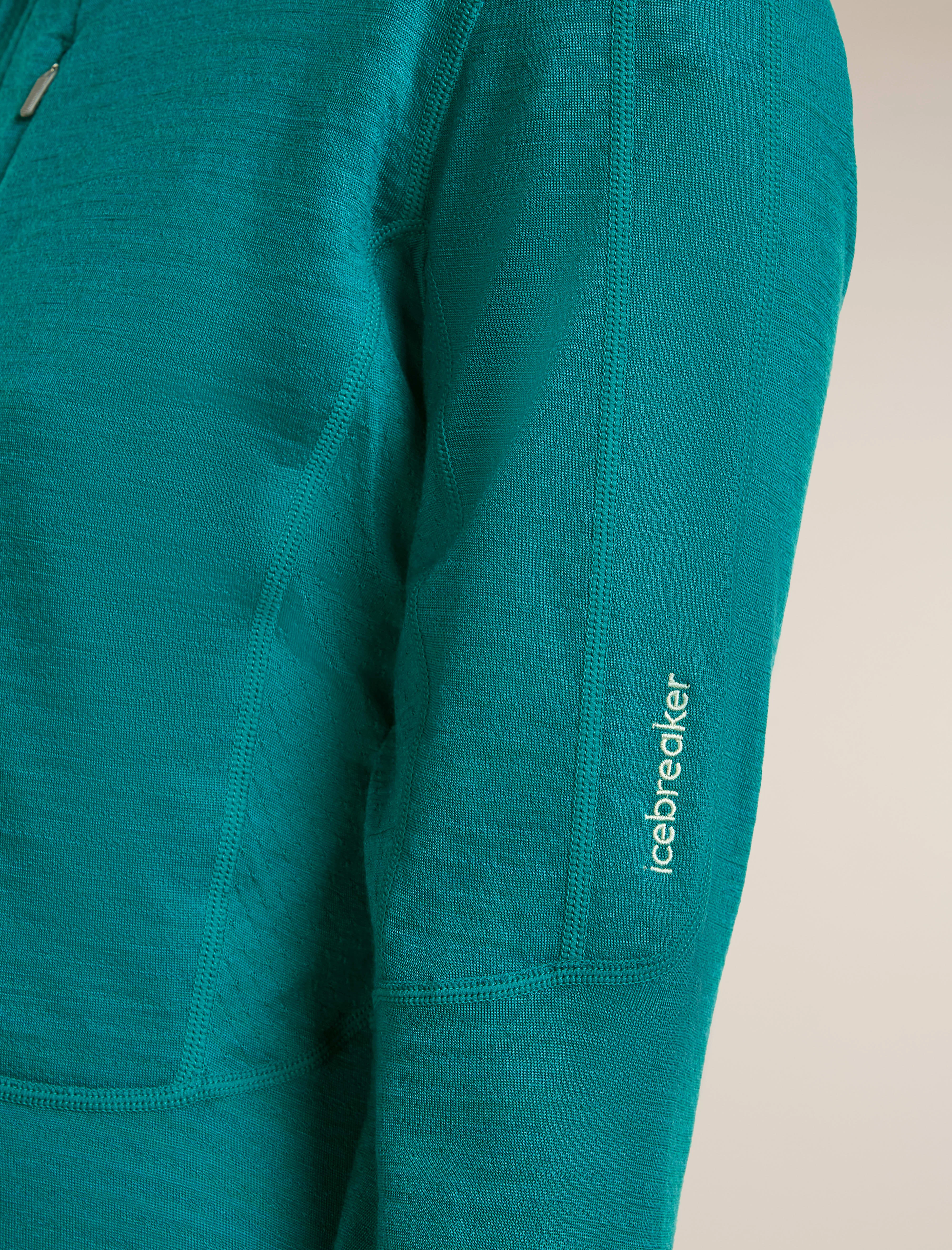 Women's Merino Blend 200 RealFleece™ Descender Long Sleeve Zip Hoodie - Image 5
