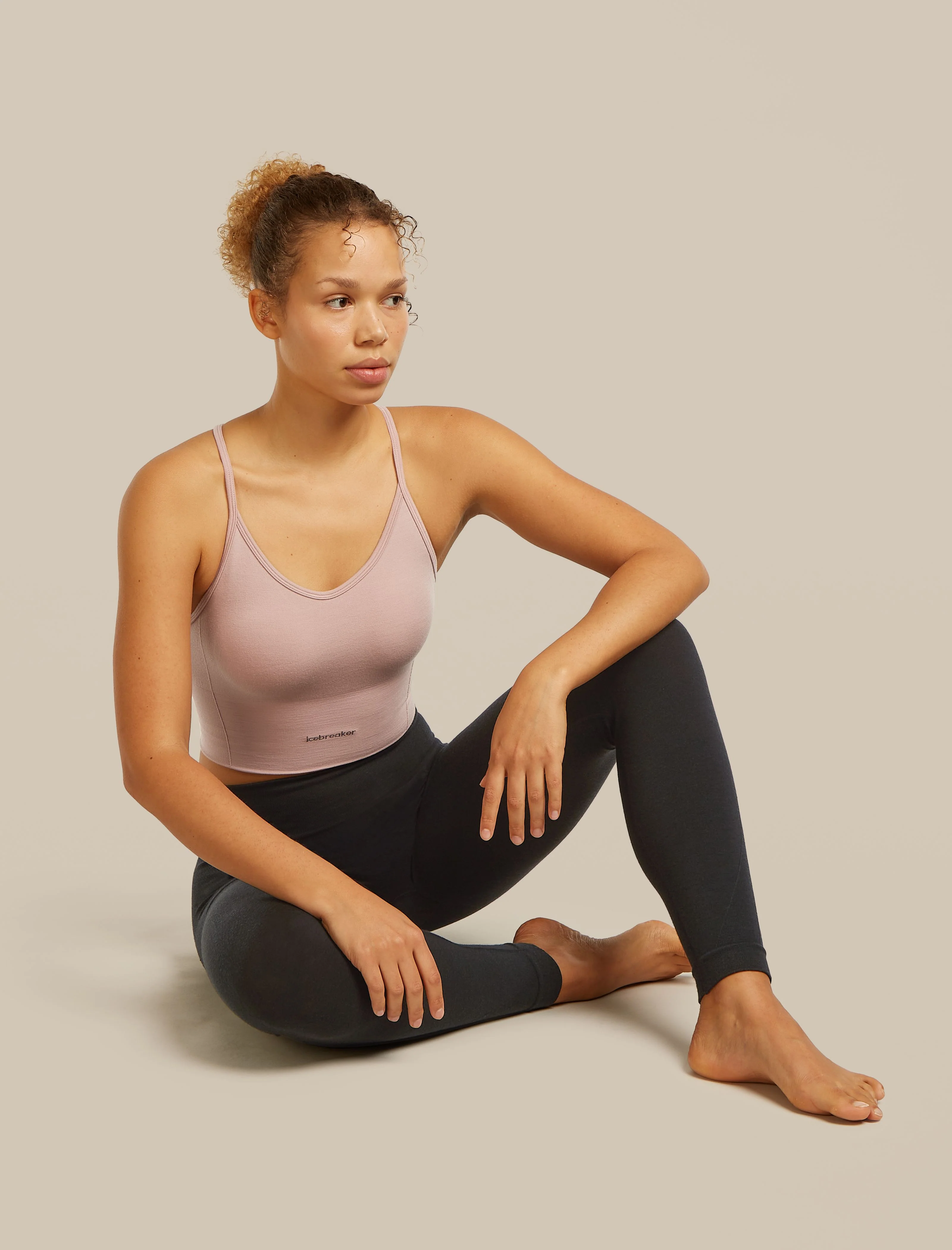Women's Merino Blend 260 Seamless Rib Strappy Tank - Image 8