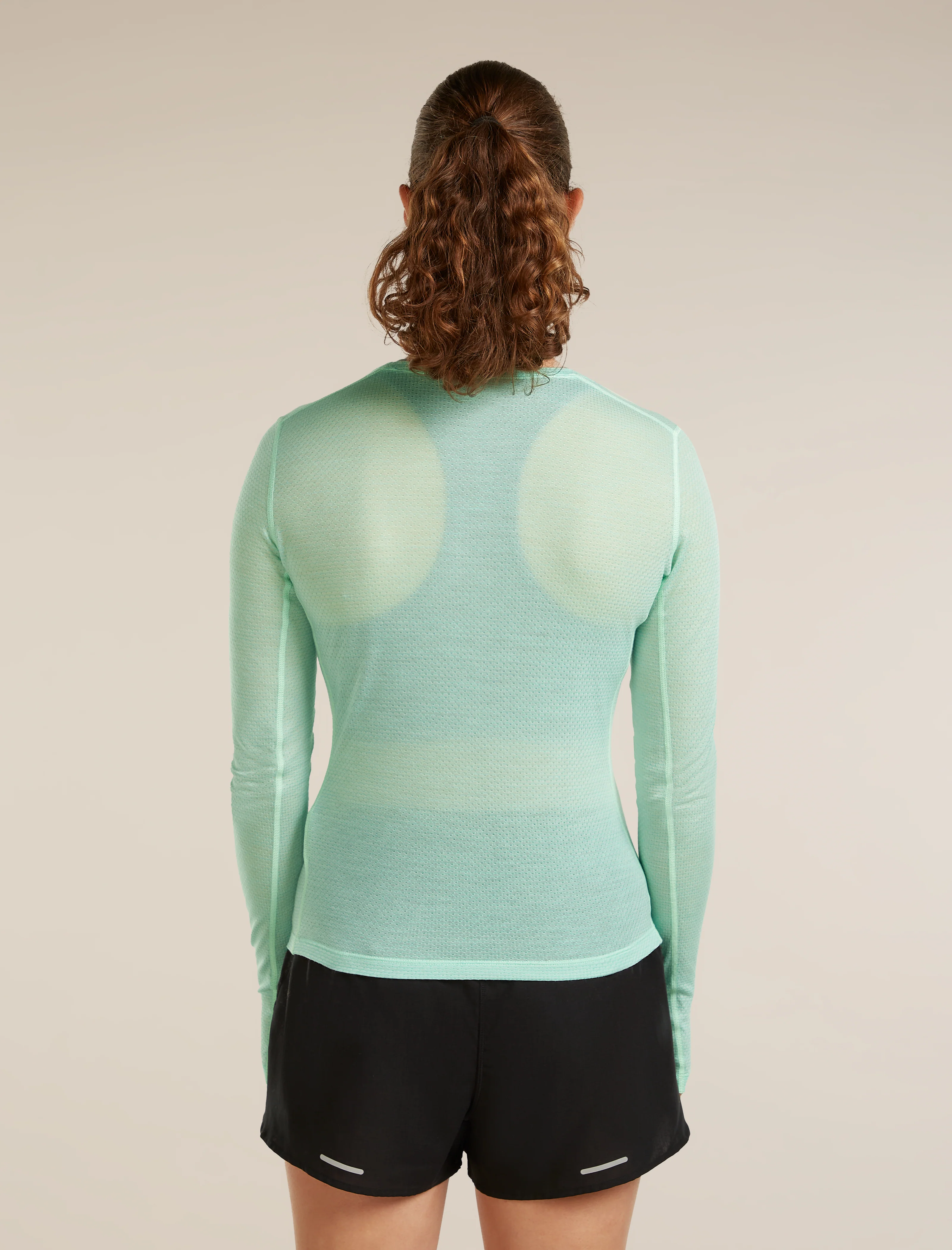Women's Merino Blend 75 Cool-Lite™ Featherlight™ Long Sleeve Crewe - Image 2