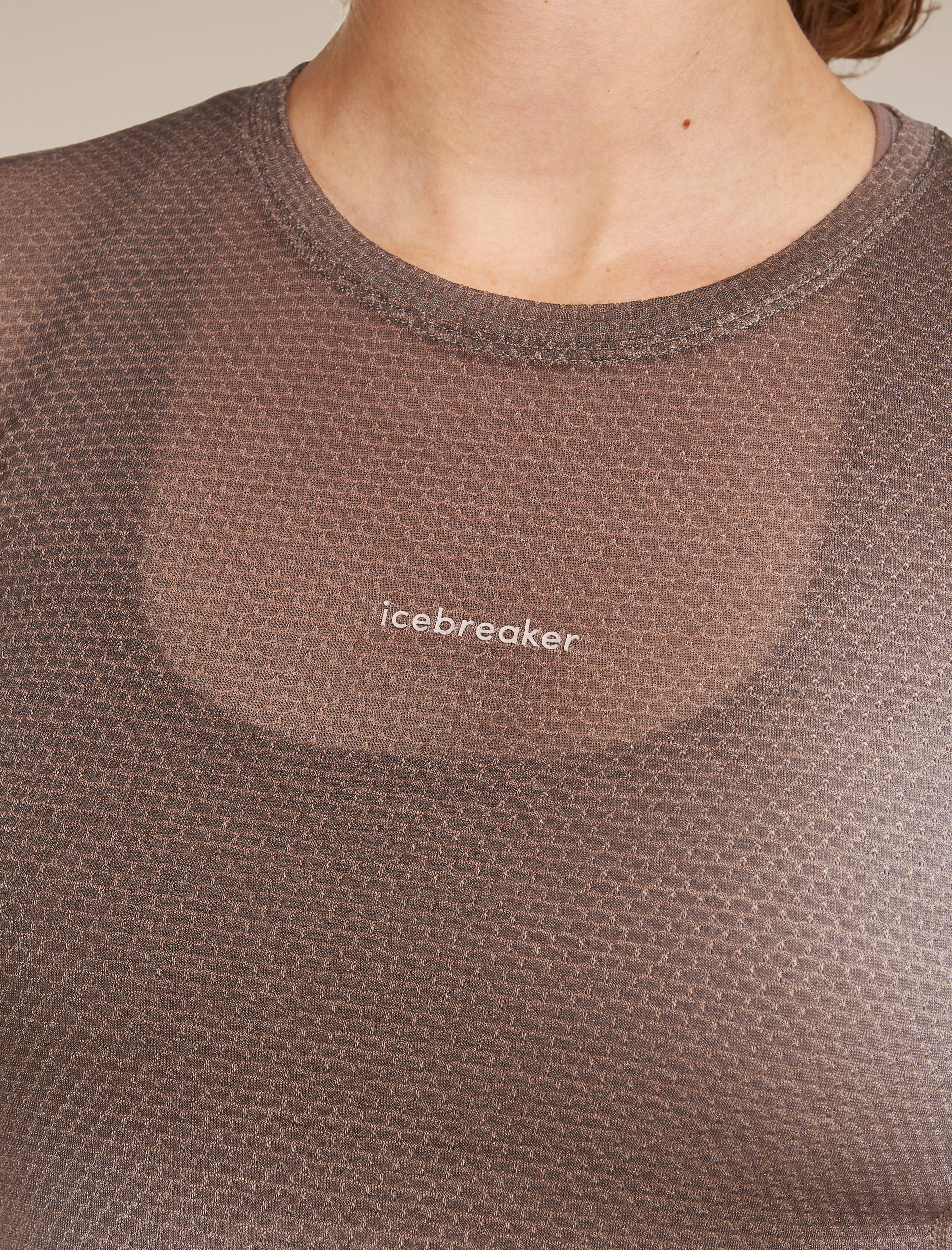 Women's Merino Blend 75 Cool-Lite™ Featherlight™ Short Sleeve Crewe AOP - Image 5