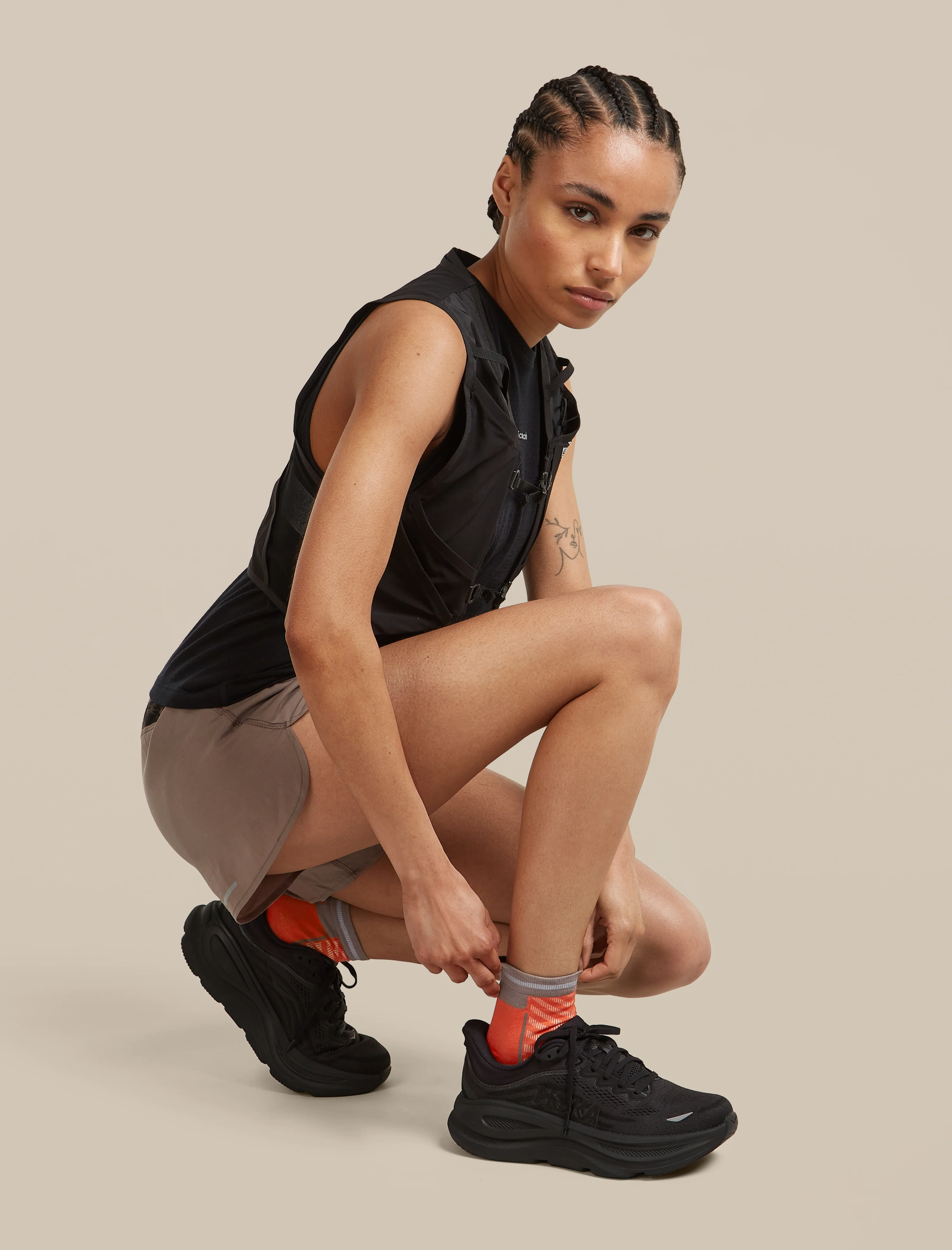 Women's Merino Blend Run+ Ultralight Mini Socks - Image 4