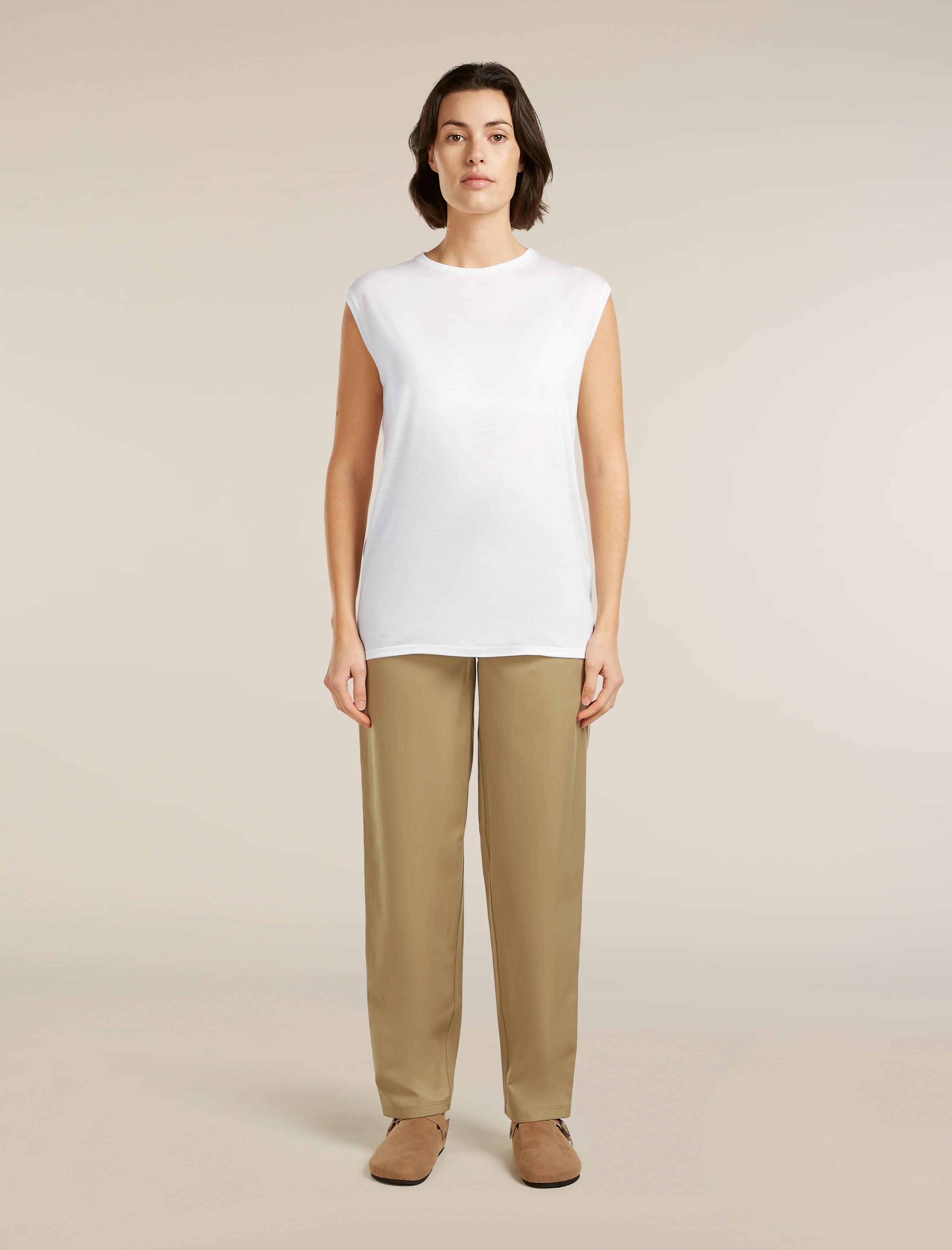 Women's Merino Cotton Twill Wander Pants - Image 12
